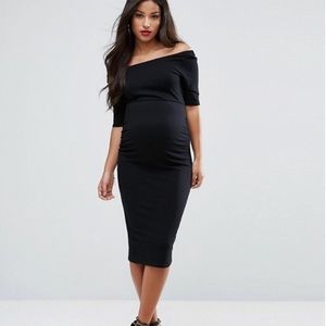 ASOS maternity Bardot dress